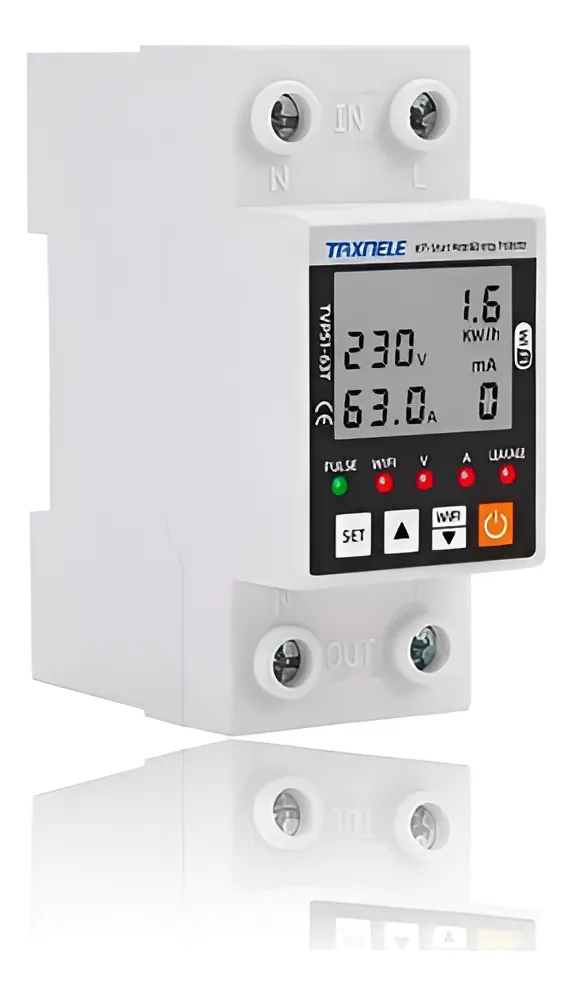 D_NQ_NP_2X_608358-MLB88936063926_082025-F-disjuntor-inteligente-wifi-63a-tuya-smart-alexa-c-medidor Disjuntor Inteligente WiFi 63 A TUYA – Monitor e Proteção Elétrica