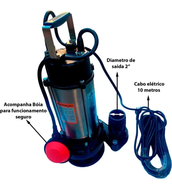 D_NQ_NP_2X_658901-MLB54388594672_032023-F-bomba-1-cv-submersivel-inox-esgoto-agua-suja-drenagem-oferta Bomba Submersa 1 CV Inox para Piscicultura – Água Suja/Drenagem