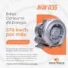 Soprador Radial JKW035 0,80 kW (1,1 CV – 220 V)