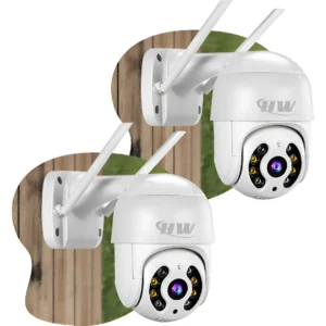D_NQ_NP_2X_688246-MLA95405005573_102025-F Kit 2 Câmeras IP ICSEE Prova d’Água Infravermelho Externa WiFi