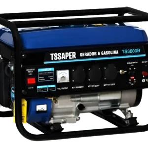 Gerador a Gasolina TSSAPER TS3600B 3,5 kVA Bivolt – Piscicultura