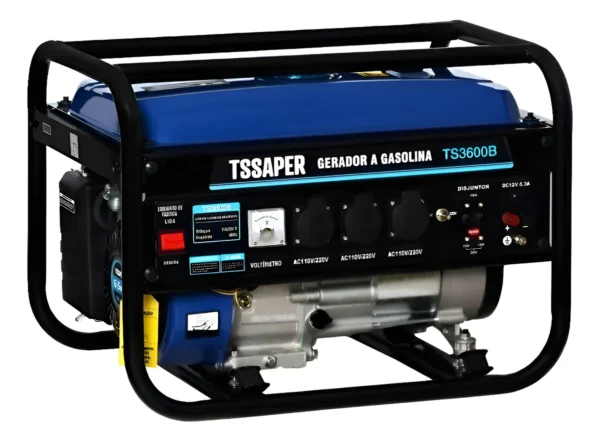D_NQ_NP_2X_702133-MLA95353908763_102025-F Gerador a Gasolina TSSAPER TS3600B 3,5 kVA Bivolt – Piscicultura