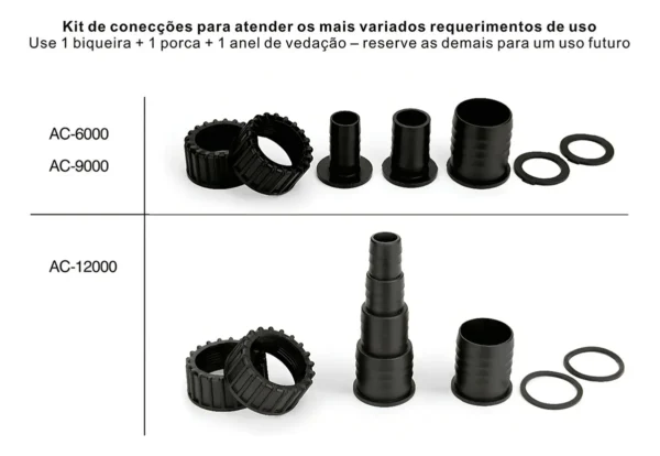 Bomba Submersa Eletrônica OceanTech AC-12000
