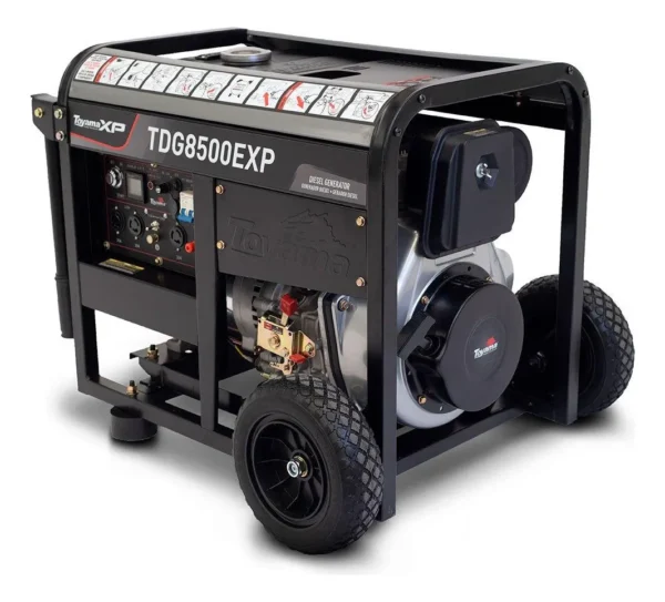 D_NQ_NP_2X_710972-MLB79614991745_092024-F Gerador a Diesel Toyama TDG8500EXP 7 kVA Bivolt – Energia para Piscicultura