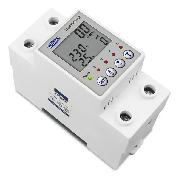 D_NQ_NP_2X_716307-MLA79484555722_102024-F Disjuntor Inteligente WiFi 63 A com Proteção contra Vazamento – Tecnologia Tuya Smart