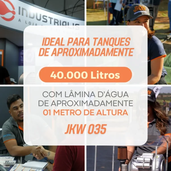 Soprador Radial JKW035 0,80 kW (1,1 CV – 220 V)