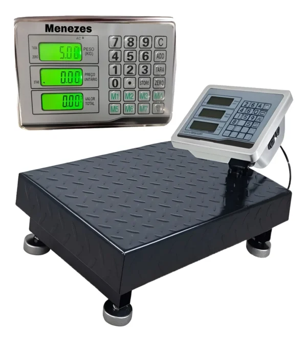 Balança de Plataforma Digital 200 kg – Piscicultura Profissional