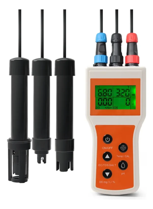 D_NQ_NP_2X_796170-CBT87984947944_072025-F Medidor de Oxigênio Dissolvido Cristalino Portátil Smart OD – Para Piscicultura