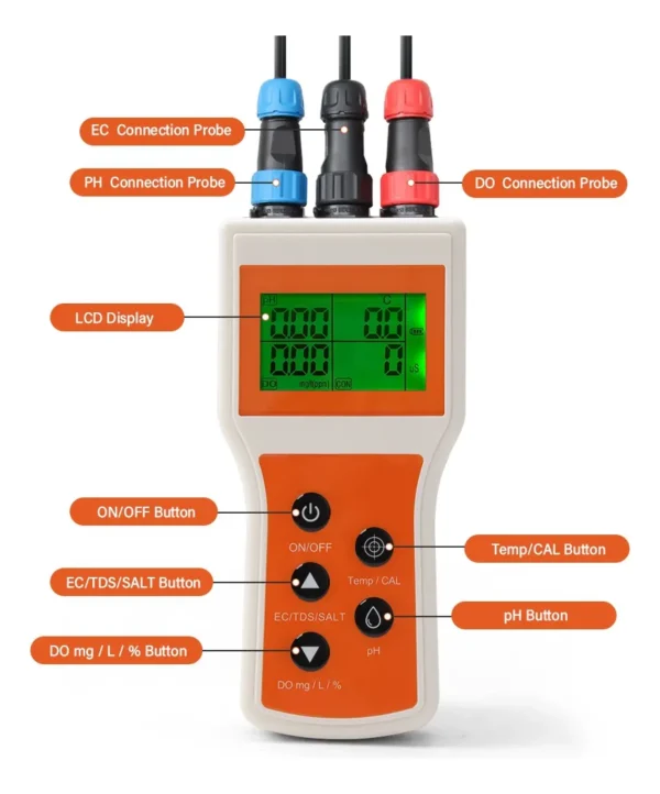 D_NQ_NP_2X_885798-CBT88324095729_072025-F Medidor de Oxigênio Dissolvido Cristalino Portátil Smart OD – Para Piscicultura
