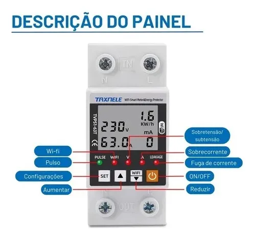 D_NQ_NP_2X_896065-MLB88761020687_072025-F-disjuntor-inteligente-wifi-63a-tuya-smart-alexa-c-medidor Disjuntor Inteligente WiFi 63 A TUYA – Monitor e Proteção Elétrica