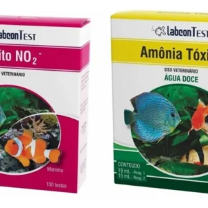 Kit Teste Labcon – Amônia e Nitrito para Piscicultura (Água Doce)