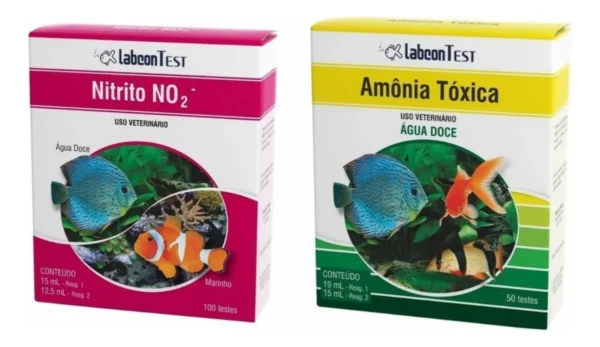 D_NQ_NP_2X_898125-MLB76030487993_042024-F Kit Teste Labcon – Amônia e Nitrito para Piscicultura (Água Doce)