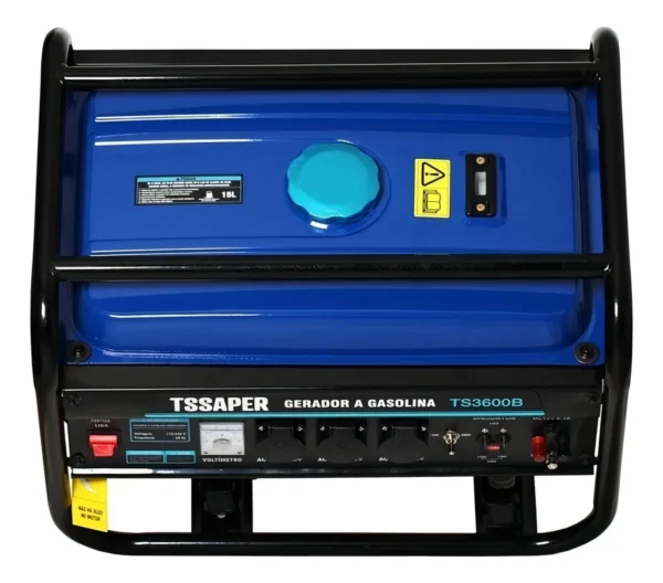 D_NQ_NP_2X_959751-MLA92157332272_092025-F Gerador a Gasolina TSSAPER TS3600B 3,5 kVA Bivolt – Piscicultura
