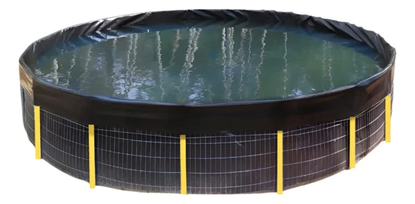 D_NQ_NP_2X_992068-MLB80171347550_112024-F Tanque Circular Geomembrana 0,8 mm – 50 000 L para Piscicultura